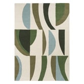 Harlequin Emerald Torillo Hand-Tufted Wool Rug