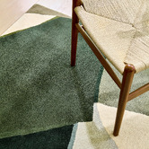 Harlequin Pistachio Sumi Reflect Hand-Tufted Wool Rug