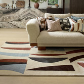 Harlequin Walnut Torillo Hand-Tufted Wool Rug