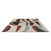 Harlequin Walnut Torillo Hand-Tufted Wool Rug