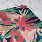 Harlequin Pink Melora Hand-Tufted Outdoor Rug