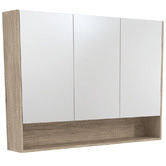 Fienza 120cm Uni Mirror Cabinet with Side Panels & Undershelf | Temple ...