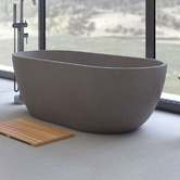 Fienza Jada 1500mm Concrete Free-Standing Bath