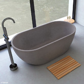 Fienza Jada 1500mm Concrete Free-Standing Bath