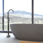 Fienza Jada 1500mm Concrete Free-Standing Bath
