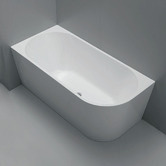 Fienza Isabella Acrylic Right-Hand Corner Bath