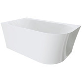 Fienza Chloe 1400mm Acrylic Right-Hand Corner Bath