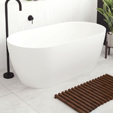 Fienza Kaya Solid Surface Thin Edge Bath