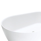 Fienza Kaya Solid Surface Thin Edge Bath