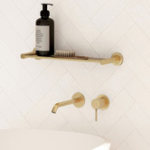 Fienza Kaya 160mm Bath/Basin Wall Mixer Set