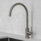 Fienza Kaya Gooseneck Pin Lever Kitchen Sink Mixer