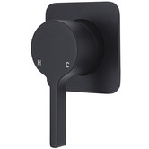 Fienza Sansa Square Brass Wall Mixer