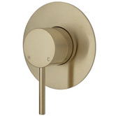 Fienza Kaya Shower/Bath Wall Mixer With 100mm Backplate