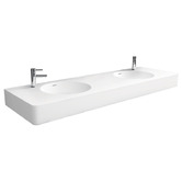 Fienza Encanto 1400mm Double Bowl Wall Mounted Basin