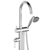 Fienza Eleanor Freestanding Bath Mixer with Hand-Held Shower