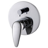 Fienza Eco Brass Wall Mixer Diverter