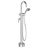 Fienza Eleanor Floor Mounted Bath Mixer &amp; Hand Shower