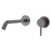 Fienza Axle 200mm Bath/Basin Wall Mixer Set
