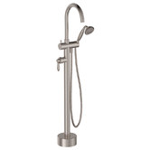 Fienza Eleanor Floor Mounted Bath Mixer &amp; Hand Shower