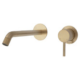 Fienza Axle 200mm Bath/Basin Wall Mixer Set