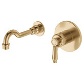 Fienza Eleanor 215mm Bath/Basin Wall Mixer Set