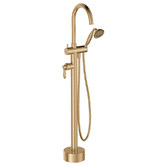 Fienza Eleanor Floor Mounted Bath Mixer &amp; Hand Shower