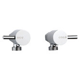 Fienza Isabella Washing Machine Wall Stop Set