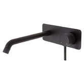 Fienza Axle 160mm Rectangular Basin/Bath Wall Mixer Set