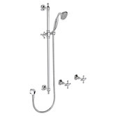 Fienza Lillian Cross Handle Shower Set