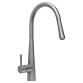 Fienza Isabella Deluxe Gooseneck Pull-Out Kitchen Mixer Tap