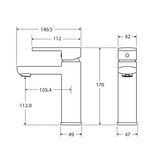 Fienza Koko Brass Basin Mixer Tap