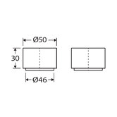 Fienza Kaya Wall Top Assemblies