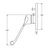 Fienza Stella Care Wall Diverter Mixer