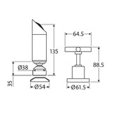Fienza Michelle Shower And Cross Handle Tap Set