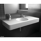 Fienza Encanto 1000mm Cast Stone Wall Mounted Basin