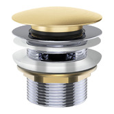 Fienza Universal 40mm Brass Pop-up Bath Waste with Overflow