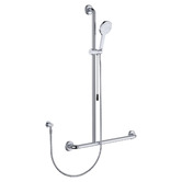 Fienza Luciana Care Left-Hand Inverted T Rail Shower