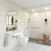 Fienza Alix Rimless S-Trap Back to Wall Toilet Suite With Geberit Cistern