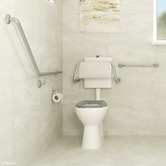 Fienza Accessible Stella Care Adjustable Link Toilet Suite Package