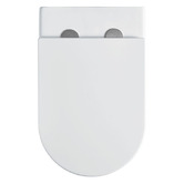 Fienza Alix Slim Seat Wall Faced Toilet Pan With R&amp;T In-Wall Cistern