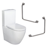 Fienza Ambulant Alix Care S-Trap Back To Wall Toilet Suite Package 2