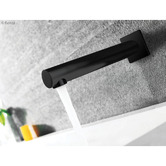 Fienza Hustle 180mm Matt Black Bath Outlet