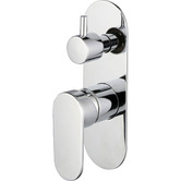 Fienza Empire Bath &amp; Shower Wall Diverter Mixer