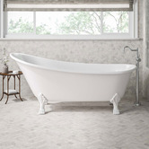 Fienza Elizabeth  Acrylic Freestanding Clawfoot Bath