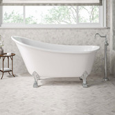 Fienza Elizabeth  Acrylic Freestanding Clawfoot Bath