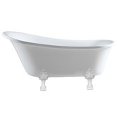 Fienza Elizabeth  Acrylic Freestanding Clawfoot Bath