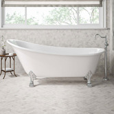 Fienza Elizabeth  Acrylic Freestanding Clawfoot Bath