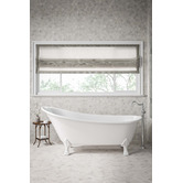 Fienza Elizabeth  Acrylic Freestanding Clawfoot Bath