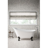 Fienza Elizabeth  Acrylic Freestanding Clawfoot Bath