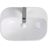 Fienza Parisa Semi Inset Ceramic Basin